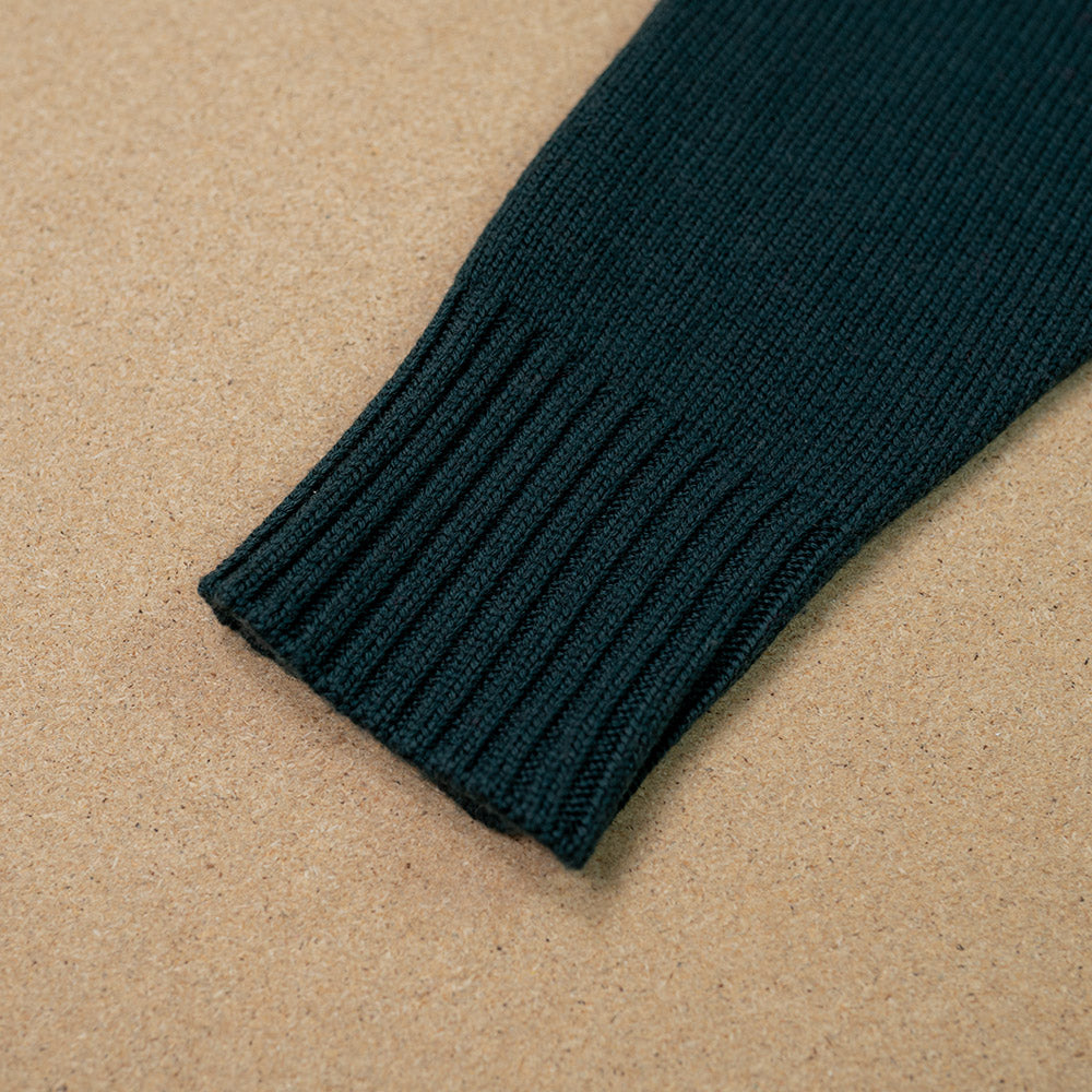 PRE-LOVED WOOLLY SWEATER WOMAN - petrol