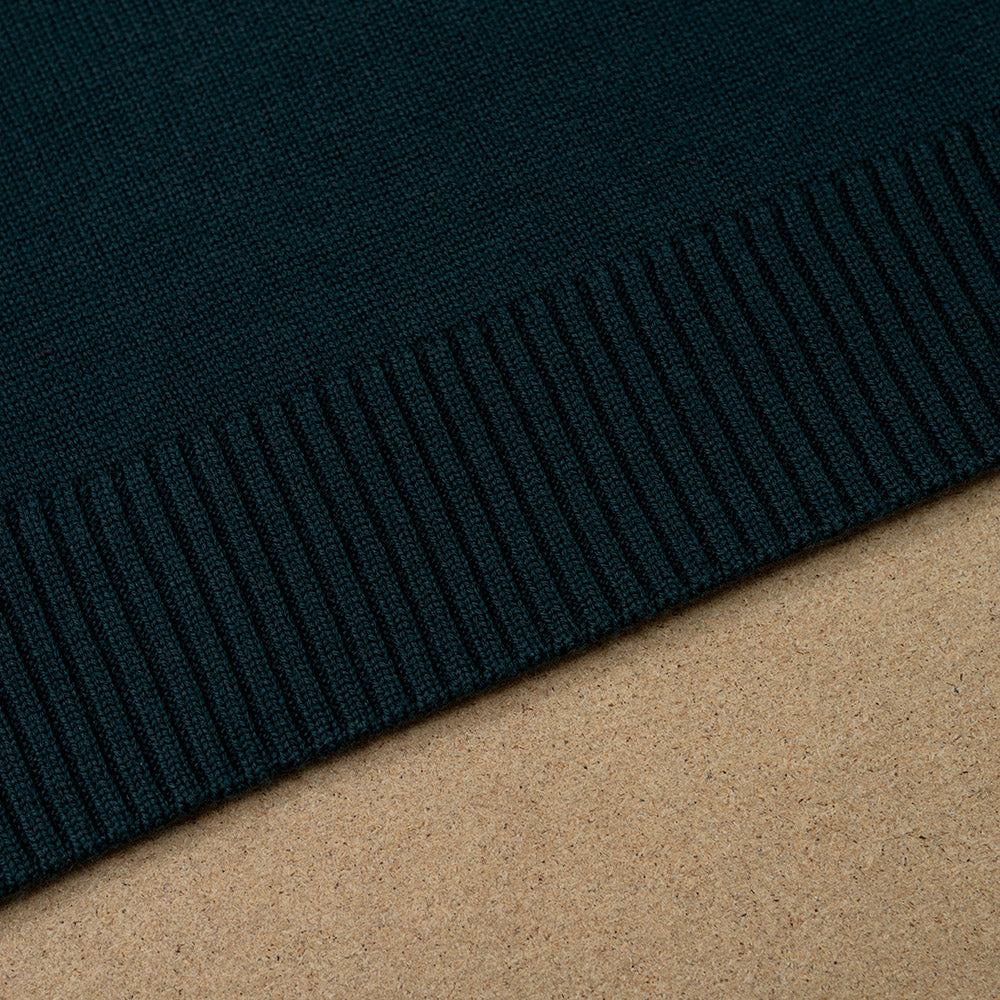 PRE-LOVED WOOLLY SWEATER WOMAN - petrol